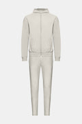 Cloud Grey Hooded Tech Suit