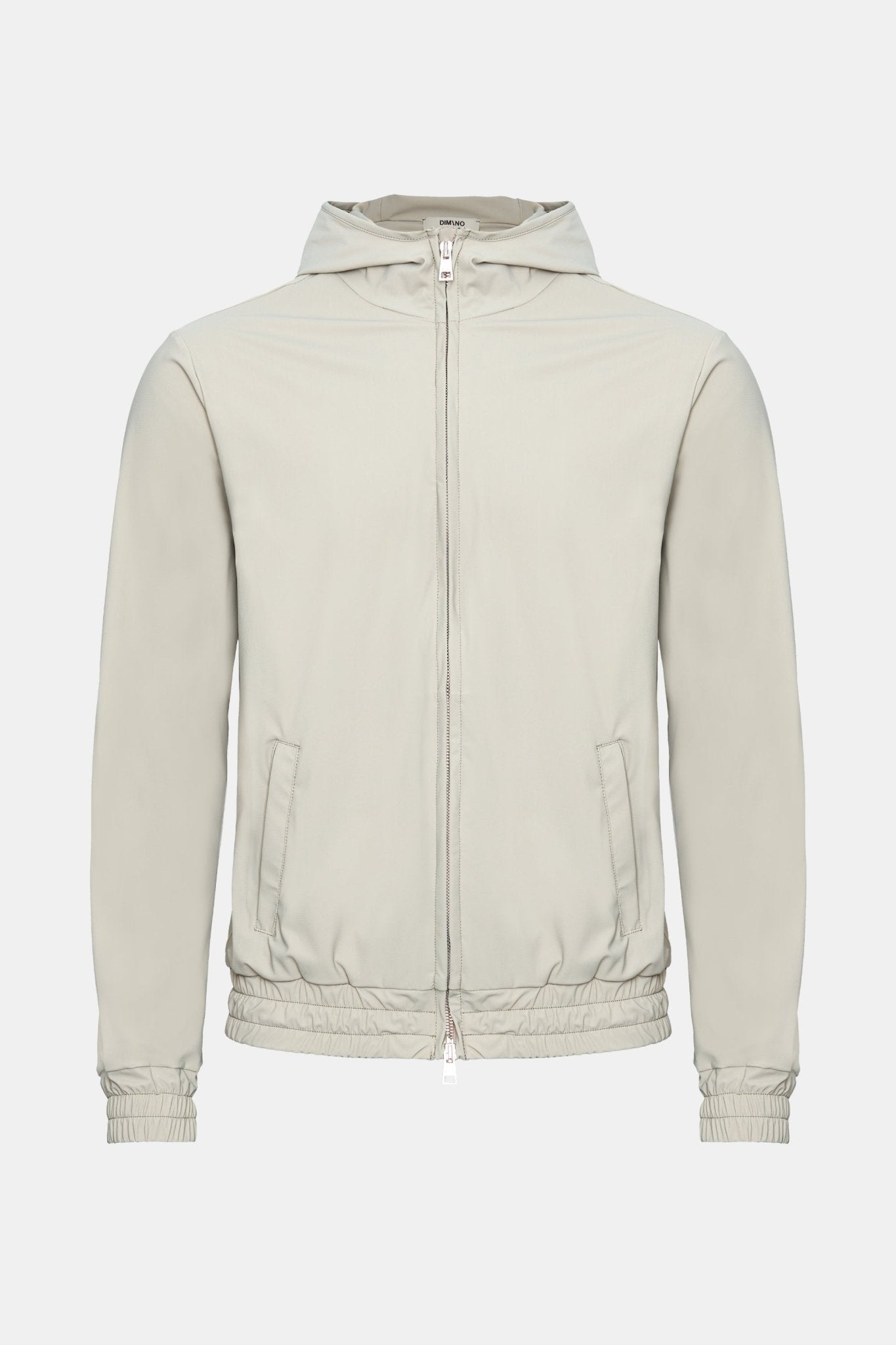 Cloud Grey Hooded Tech Vest