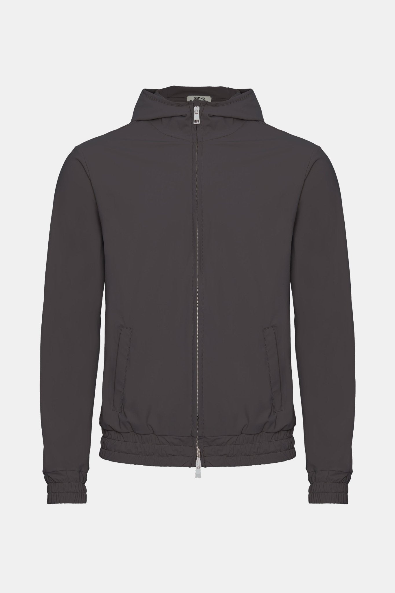 Slate Grey Hooded Tech Vest